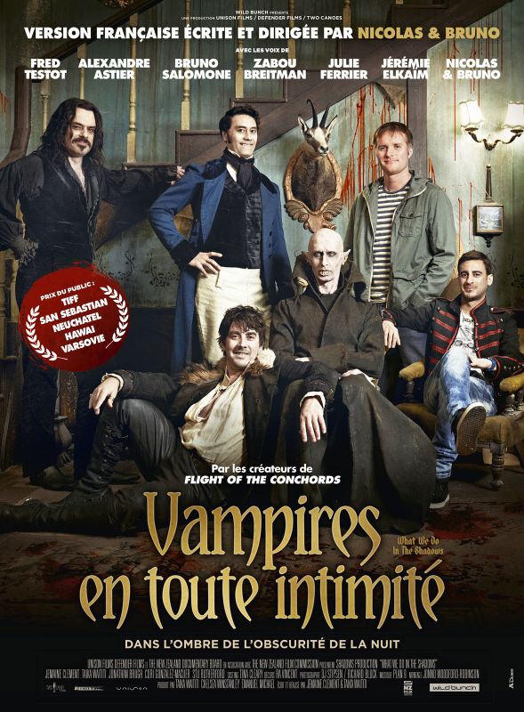 Affiche du film Vampires en toute intimité (2015) de Jemaine Clement Affiche du film Vampires en toute intimité (2015) de Jemaine Clement. Voir Vampires en toute intimité en streaming / torrent sur meilleurs-films.fr