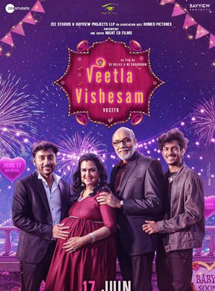 Affiche du film Veetla Vishesham (2022) de NJ Saravanan Affiche du film Veetla Vishesham (2022) de NJ Saravanan. Voir Veetla Vishesham en streaming / torrent sur meilleurs-films.fr