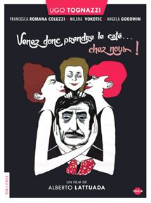 Affiche du film Venez donc prendre le café… chez nous ! (1970) de Alberto Lattuada. Voir Venez donc prendre le café… chez nous ! en streaming / torrent sur meilleurs-films.fr