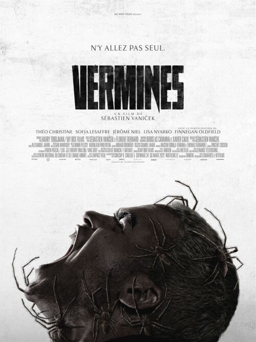 Affiche du film Vermines (2023) de Florent Bernard & Sébastien Vaniček.