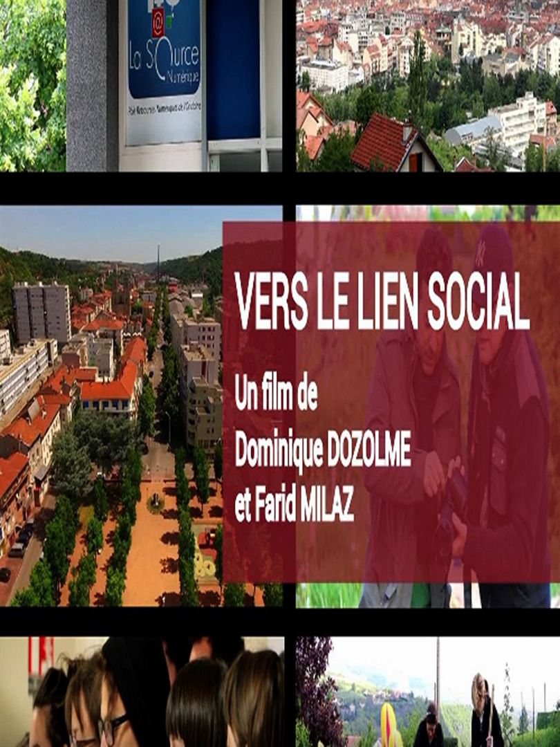 Affiche du court métrage Vers le lien social (2016) de Dominique Dozolme. Voir Vers le lien social en streaming / torrent sur meilleurs-films.fr