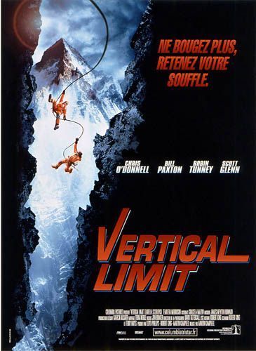 Affiche du film Vertical Limit (2000) de Martin Campbell Affiche du film Vertical Limit (2000) de Martin Campbell. Voir Vertical Limit en streaming / torrent sur meilleurs-films.fr