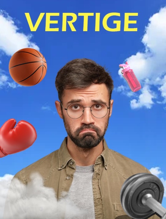 Affiche du court métrage Vertige (2022) de Mathéo Vaudervaut. Voir Vertige en streaming / torrent sur meilleurs-films.fr
