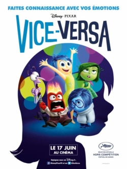 Affiche du film Vice Versa (2015) de Pete Docter & Ronaldo Del Carmen.