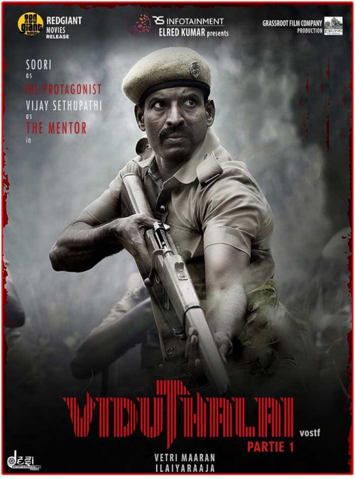 Affiche du film Viduthalai Partie 1 (2023) de Vetri Maaran Affiche du film Viduthalai Partie 1 (2023) de Vetri Maaran. Voir Viduthalai Partie 1 en streaming / torrent sur meilleurs-films.fr