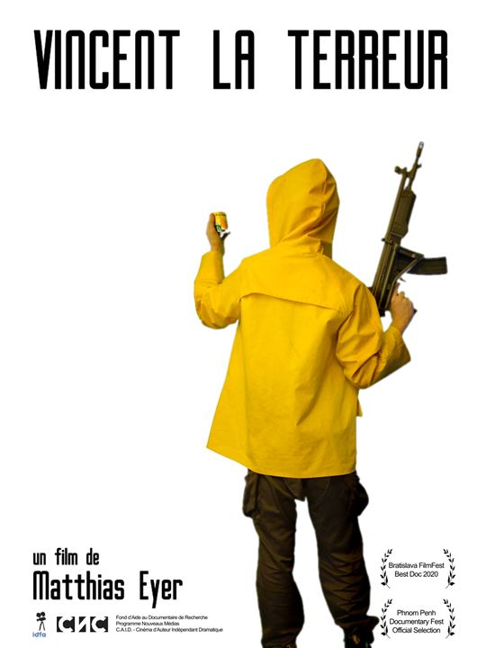 Affiche du court métrage Vincent La Terreur (2025) de Matthias Eyer Affiche du court métrage Vincent La Terreur (2025) de Matthias Eyer. Voir Vincent La Terreur en streaming / torrent sur meilleurs-films.fr