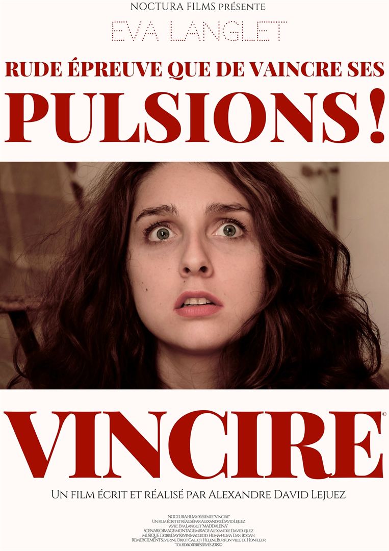 Affiche du court métrage Vincire (2018) de Alexandre-David Lejuez. Voir Vincire en streaming / torrent sur meilleurs-films.fr