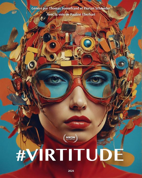 Affiche du court métrage #VIRTITUDE (2025) de Thomas Sonnefrand. Voir #VIRTITUDE en streaming / torrent sur meilleurs-films.fr