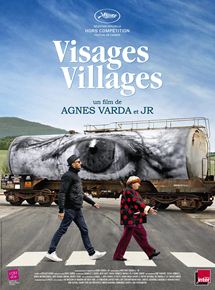 Affiche du film Visages Villages (2016) de Agnès Varda,JR,. Voir Visages Villages en streaming / torrent sur meilleurs-films.fr