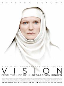 Affiche du film Vision  Aus dem Leben der Hildegard von Bingen (2009) de Margarethe von Trotta. Voir Vision  Aus dem Leben der Hildegard von Bingen en streaming / torrent sur meilleurs-films.fr