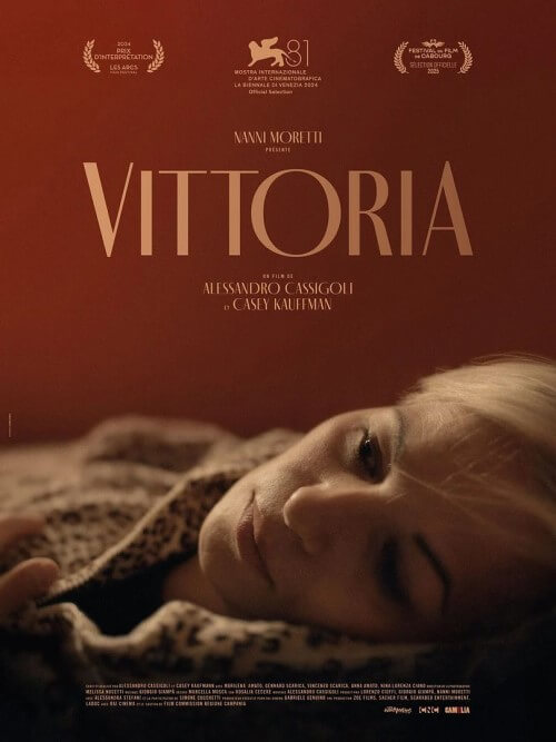 Affiche du film Vittoria (2025) de Alessandro Cassigoli. Voir Vittoria en streaming / torrent sur meilleurs-films.fr