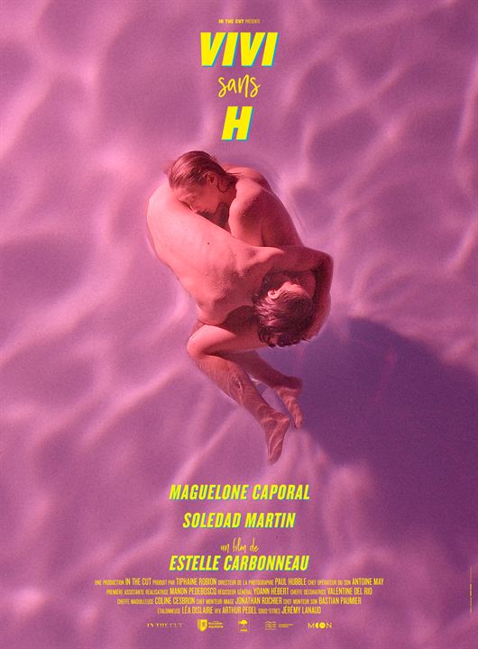 Affiche du court métrage Vivi sans H (2025) de Estelle Carbonneau. Voir Vivi sans H en streaming / torrent sur meilleurs-films.fr