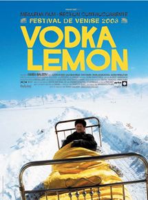 Affiche du film Vodka Lemon (2003) de Hiner Saleem. Voir Vodka Lemon en streaming / torrent sur meilleurs-films.fr