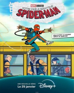 ffiche de la série Votre fidèle serviteur Spider-Man (2025) de Jeff Trammell.