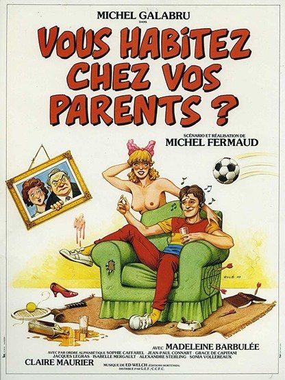 Affiche du film Vous habitez chez vos parents ? (1983) de Michel Fermaud. Voir Vous habitez chez vos parents ? en streaming / torrent sur meilleurs-films.fr