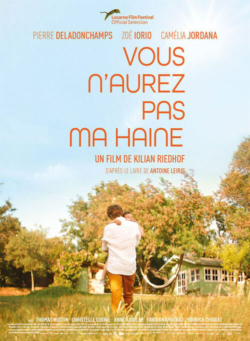 Affiche du film Vous n’aurez pas ma haine (2022) de Kilian Riedhof.