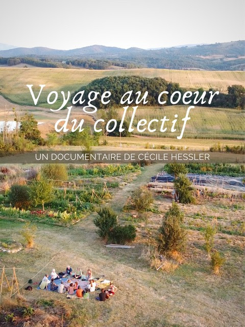 Affiche du court métrage Voyage au cœur du collectif (2025) de Cécile Hessler. Voir Voyage au cœur du collectif en streaming / torrent sur meilleurs-films.fr
