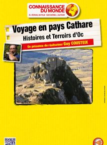 Affiche du film Voyage en pays Cathare – Histoires et terroirs d’Oc (2012) de Guy Cousteix. Voir Voyage en pays Cathare – Histoires et terroirs d’Oc en streaming / torrent sur meilleurs-films.fr