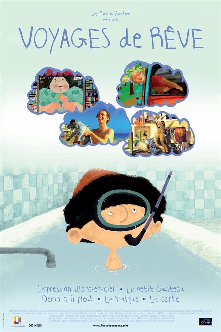 Affiche du court métrage Voyages de rêve (2015) de Anne-Céline Phanphengdy. Voir Voyages de rêve en streaming / torrent sur meilleurs-films.fr