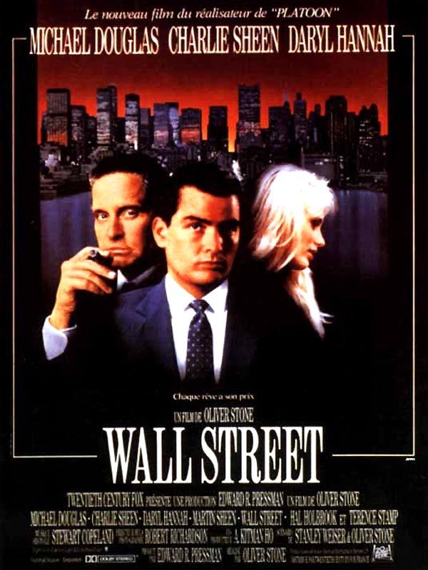 Affiche du film Wall Street (1987) de Oliver Stone Affiche du film Wall Street (1987) de Oliver Stone. Voir Wall Street en streaming / torrent sur meilleurs-films.fr