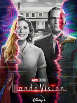 Affiche de la série Wandavision (2020) de Jac Schaeffer.
