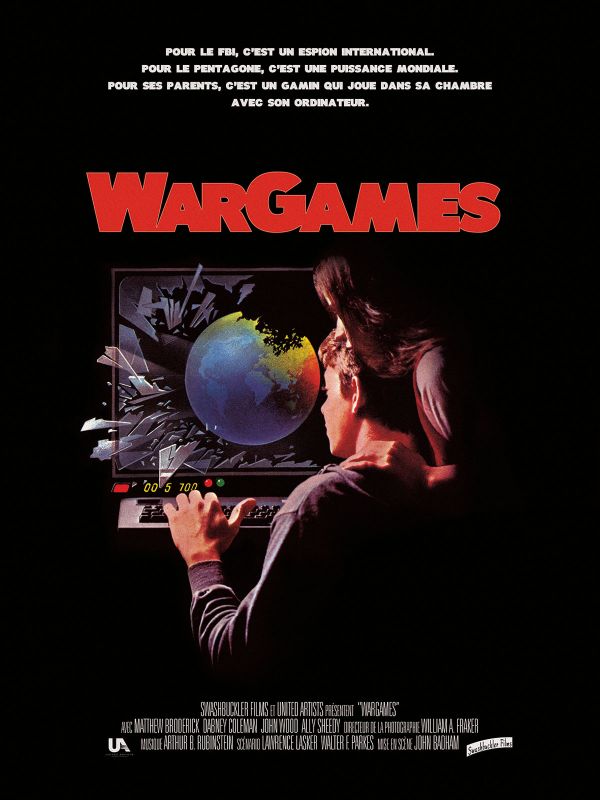 Affiche du film WarGames (1983) de John Badham Affiche du film WarGames (1983) de John Badham. Voir WarGames en streaming / torrent sur meilleurs-films.fr