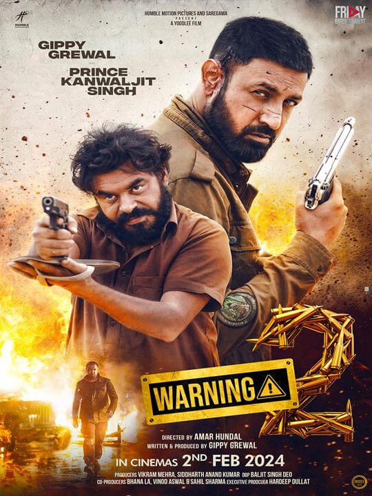 Affiche du film Warning 2 (2024) de Amar Hundal. Voir Warning 2 en streaming / torrent sur meilleurs-films.fr