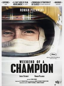 Affiche du film Weekend of a Champion (1972) de Frank Simon Affiche du film Weekend of a Champion (1972) de Frank Simon. Voir Weekend of a Champion en streaming / torrent sur meilleurs-films.fr