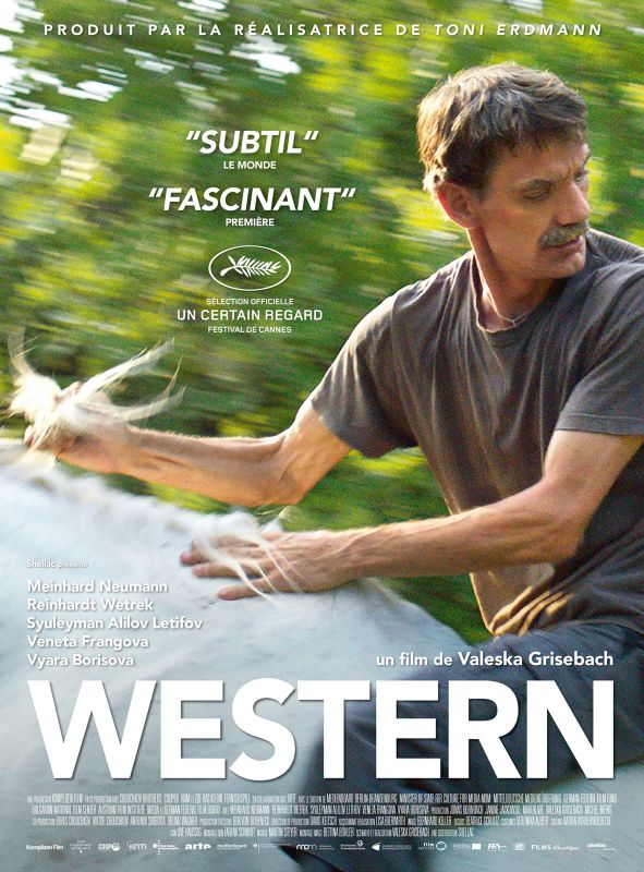Affiche du film Western (2017) de Valeska Grisebach. Voir Western en streaming / torrent sur meilleurs-films.fr