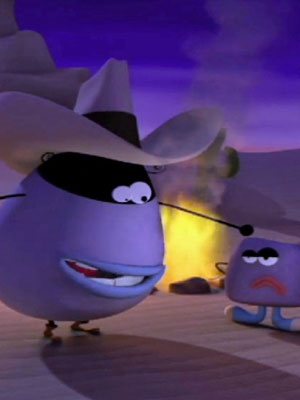 Affiche du court métrage Western Imbécile (2005) de Jean-Jacques Lonni. Voir Western Imbécile en streaming / torrent sur meilleurs-films.fr