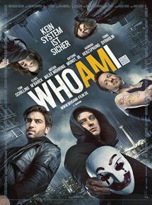 Affiche du film Who Am I – Kein System ist sicher (2014) de Baran bo Odar. Voir Who Am I – Kein System ist sicher en streaming / torrent sur meilleurs-films.fr