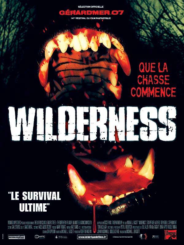 Affiche du film Wilderness (2006) de Michael J. Bassett Affiche du film Wilderness (2006) de Michael J. Bassett. Voir Wilderness en streaming / torrent sur meilleurs-films.fr