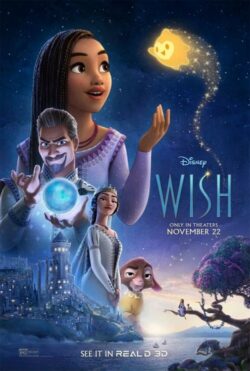 Affiche du film Wish – Asha et la bonne étoile (2023) de Chris Buck & Fawn Veerasunthorn.