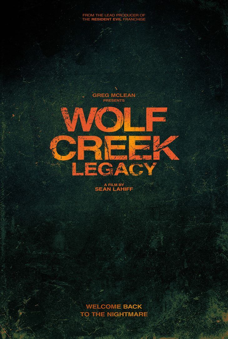 Affiche du film Wolf Creek: Legacy (2025) de Sean Lahiff Affiche du film Wolf Creek: Legacy (2025) de Sean Lahiff. Voir Wolf Creek: Legacy en streaming / torrent sur meilleurs-films.fr