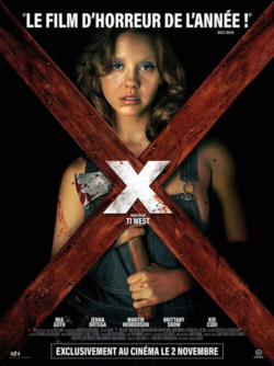 Affiche du film X (2021) de Ti West.