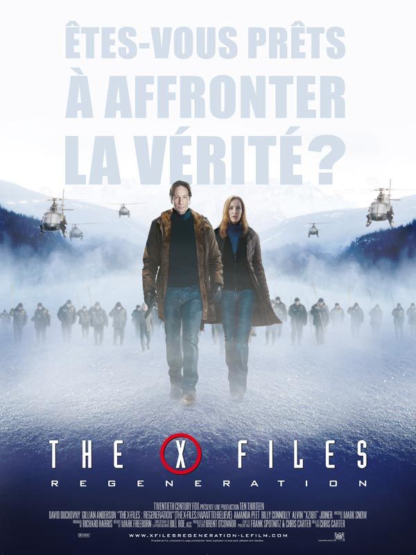 Affiche du film X Files – Régénération (2008) de Chris Carter. Voir X Files – Régénération en streaming / torrent sur meilleurs-films.fr