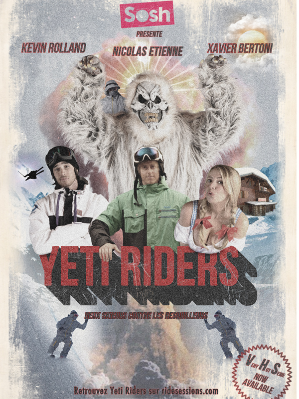 Affiche du court métrage Yeti Riders (2012) de . Voir Yeti Riders en streaming / torrent sur meilleurs-films.fr