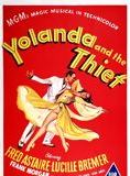 Affiche du film Yolanda et le voleur (1945) de Vincente Minnelli. Voir Yolanda et le voleur en streaming / torrent sur meilleurs-films.fr