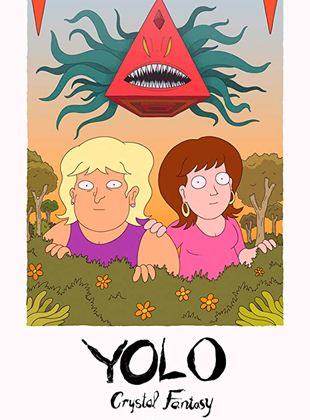 Affiche de la série YOLO: Crystal Fantasy (2020) de Michael Cusack. Voir YOLO: Crystal Fantasy en streaming / torrent sur meilleurs-films.fr