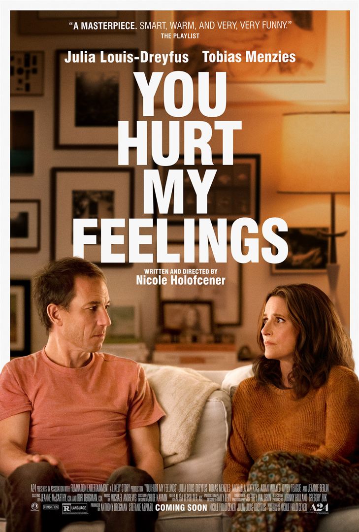 Affiche du film You Hurt My Feelings (2023) de Nicole Holofcener Affiche du film You Hurt My Feelings (2023) de Nicole Holofcener. Voir You Hurt My Feelings en streaming / torrent sur meilleurs-films.fr