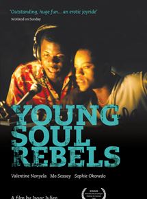 Affiche du film Young Soul Rebels (1990) de Isaac Julien. Voir Young Soul Rebels en streaming / torrent sur meilleurs-films.fr