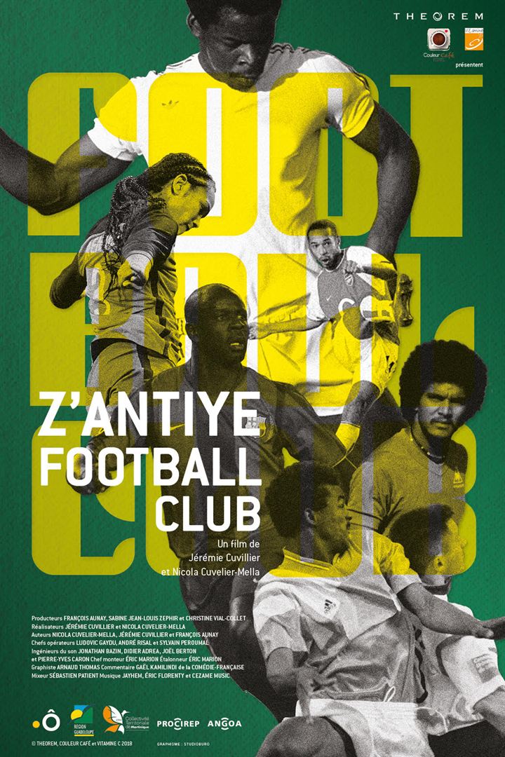 Affiche du court métrage Z’antiye Football Club (2018) de Jérémie Cuvillier. Voir Z’antiye Football Club en streaming / torrent sur meilleurs-films.fr