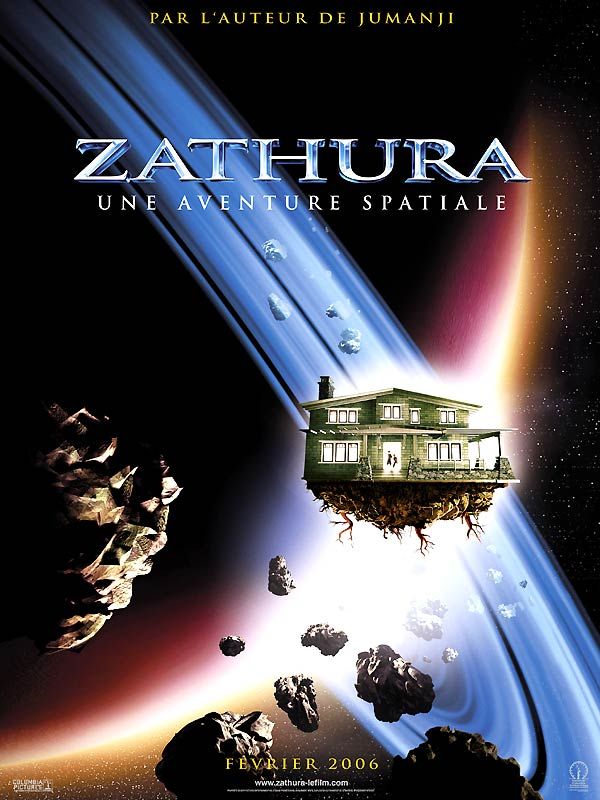 Affiche du film Zathura : une aventure spatiale (2005) de Jon Favreau Affiche du film Zathura : une aventure spatiale (2005) de Jon Favreau. Voir Zathura : une aventure spatiale en streaming / torrent sur meilleurs-films.fr