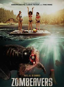 Affiche du film Zombeavers (2014) de Jordan Rubin. Voir Zombeavers en streaming / torrent sur meilleurs-films.fr